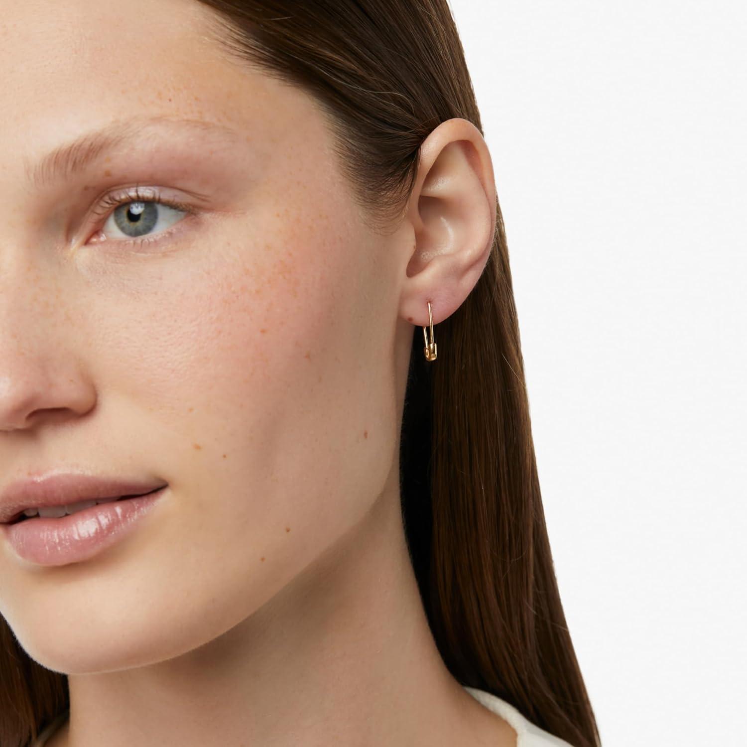 imageAna Luisa Hoop Earrings for Women 14K Gold Plated amp Silver Rhodium Plated Assorted Earring Styles Dainty Small Gold Hoop Earrings Hypoallergenic TarnishFree JewelryGold