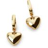 imageAna Luisa Puffed Heart Earrings  Heart Charm Huggie Hoops and Earring Stud Styles  Dainty 14K Gold Plated Silver Rhodium Plated amp Mixed Metal Silver amp Gold Earrings  Hypoallergenic WaterResistantGold  Huggie Hoop