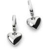 imageAna Luisa Puffed Heart Earrings  Heart Charm Huggie Hoops and Earring Stud Styles  Dainty 14K Gold Plated Silver Rhodium Plated amp Mixed Metal Silver amp Gold Earrings  Hypoallergenic WaterResistantSilver  Huggie Hoop