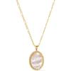 imageAna Luisa Rose Engraved Necklace  Hannah Gold
