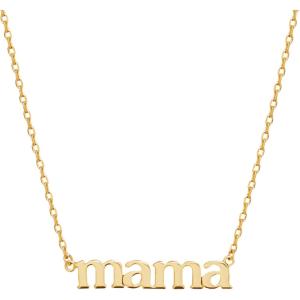 Ana Luisa Gold Dainty Mama Necklace for Women – Sentimental 14K Gold Nameplate Necklace for Mom – Hypoallergenic, Water-Resistant, Tarnish-Free Jewelry – Mother’s Day Necklaces – Everyday Mom Jewelry