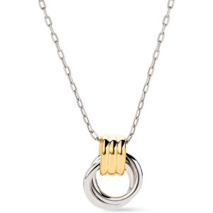 Ana Luisa Pendant Necklaces for Women – 14K Gold Plated and Silver Rhodium Necklace – Pearl, Heart, Circle, Moonstone, Gemstone, Knot Charm Styles – Hypoallergenic, Dainty, Trendy Layering Necklaces(Palmer Necklace)