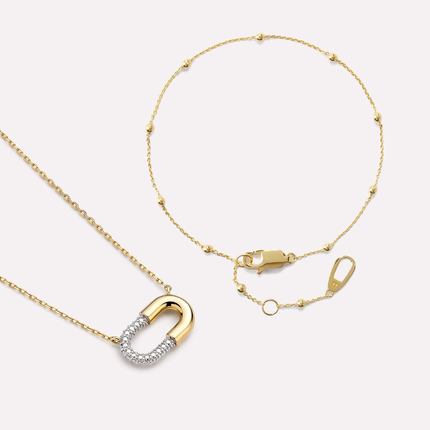 imageAna Luisa Gold Bracelets for Women Sterling Silver 14K Gold Plated Dainty Chain with Pearl Heart amp Flower Cuff Bracelet Styles for Daily Wear Hypoallergenic WaterResistant TarnishFreeHarryGold