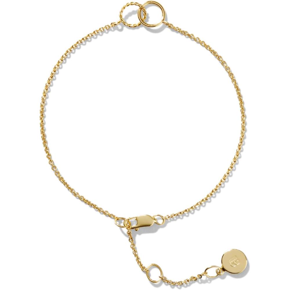 imageAna Luisa Gold Bracelets for Women Sterling Silver 14K Gold Plated Dainty Chain with Pearl Heart amp Flower Cuff Bracelet Styles for Daily Wear Hypoallergenic WaterResistant TarnishFreeJill 14K Gold Plated