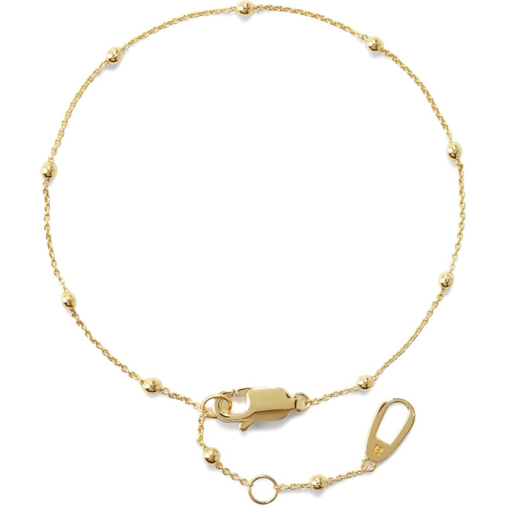 imageAna Luisa Gold Bracelets for Women Sterling Silver 14K Gold Plated Dainty Chain with Pearl Heart amp Flower Cuff Bracelet Styles for Daily Wear Hypoallergenic WaterResistant TarnishFreeHarryGold