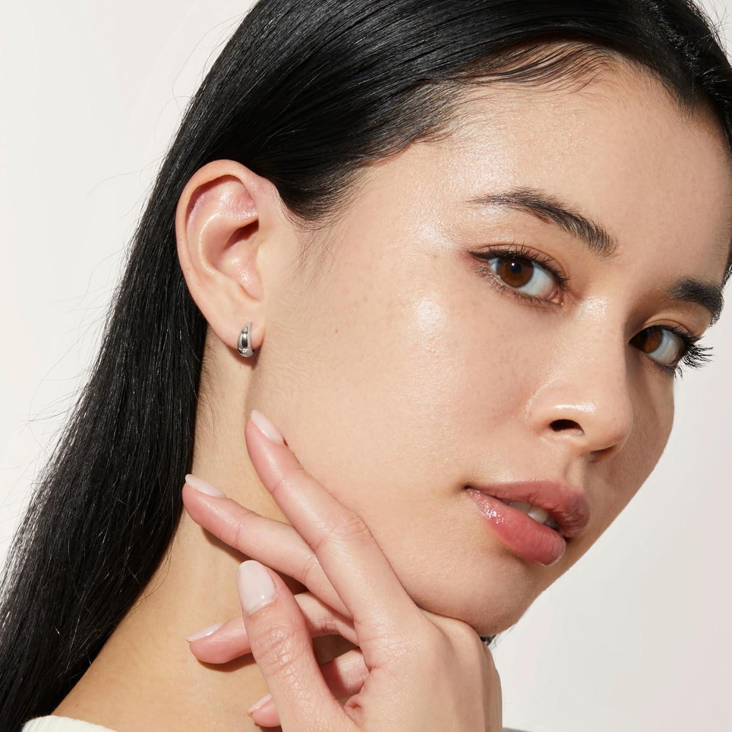 imageAna Luisa Hoop Earrings for Women Sterling Silver 14K Gold Plated amp Silver Rhodium Plated Assorted Earring Styles Dainty Small Gold Hoop Earrings for Daily Wear Hypoallergenic amp TarnishFreeSilver