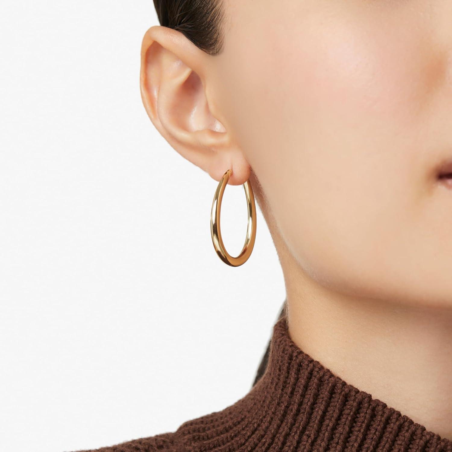 imageAna Luisa Hoop Earrings for Women Sterling Silver 14K Gold Plated amp Silver Rhodium Plated Assorted Earring Styles Dainty Small Gold Hoop Earrings for Daily Wear Hypoallergenic amp TarnishFreeGold