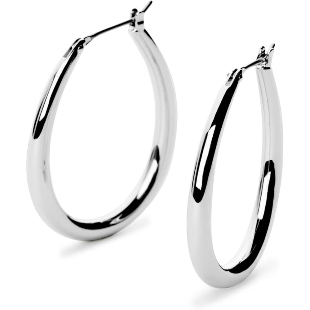imageAna Luisa Hoop Earrings for Women  Sterling Silver 14K Gold Plated amp Silver Rhodium Plated Assorted Earring Styles  Dainty Small Gold Hoop Earrings for Daily Wear  Hypoallergenic amp TarnishFreeSilver